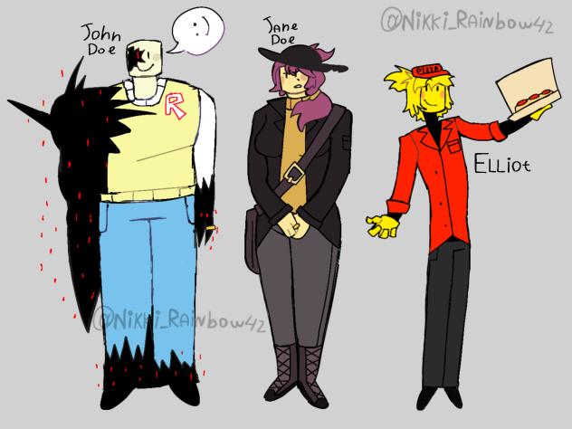 Random Forsaken characters