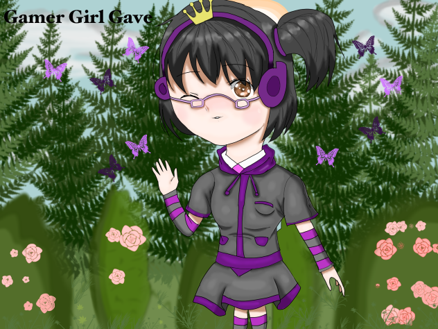 A drawing for my friend on YT!