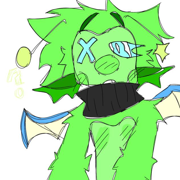 my first drawing on a computer