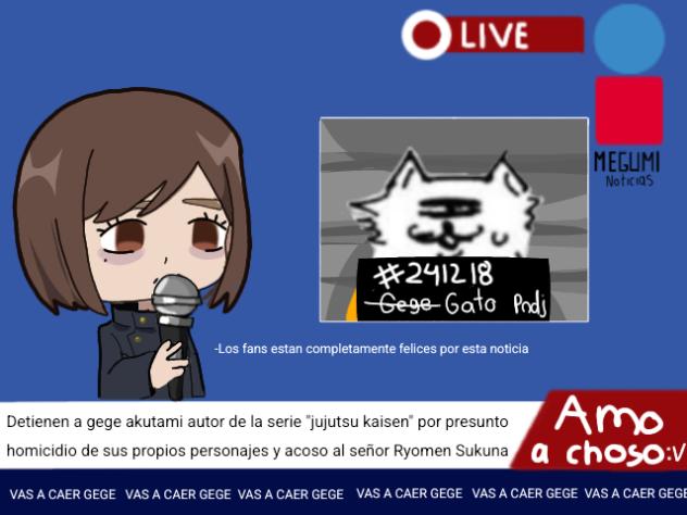 Noticiero megumi 🗣🗣🗣🔥‼️