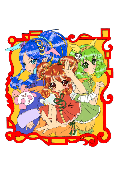 鬼卒道士チャイニーズエンジェル Ibispaint