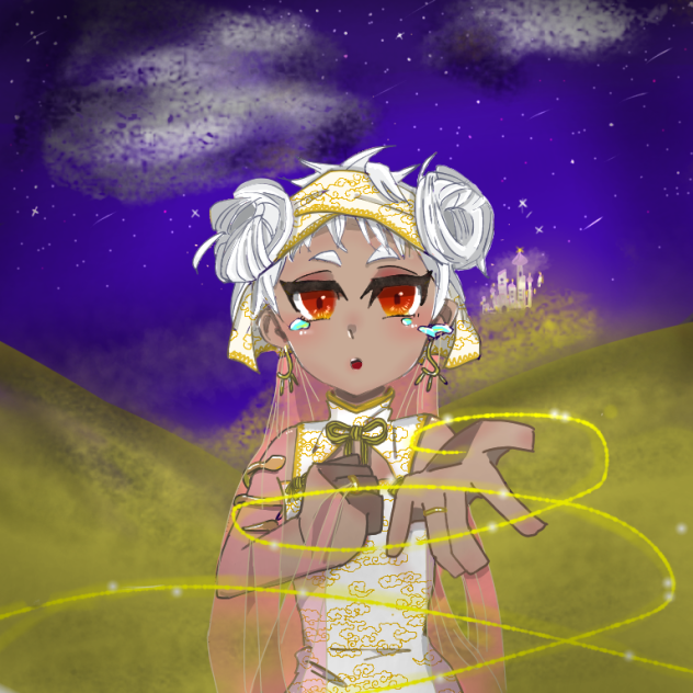 カリム（女体化）夜の砂漠