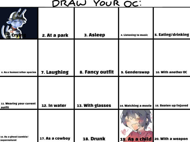 Draw your oc Collab!