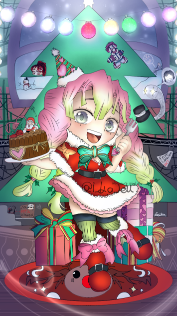 Mitsuri Kanroji (Christmas🎄)