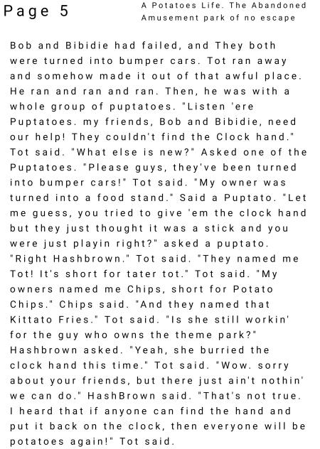 A Potatoes Life. Page 5
