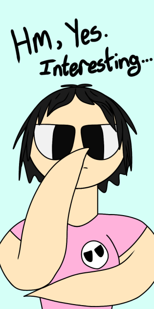 Violet (my cartoon style) Hm, Yes.