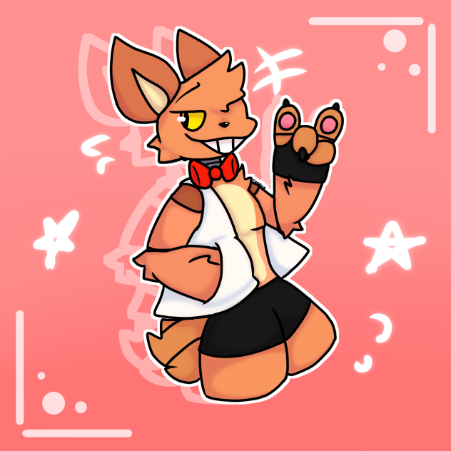 Art trade with Fluff Monster