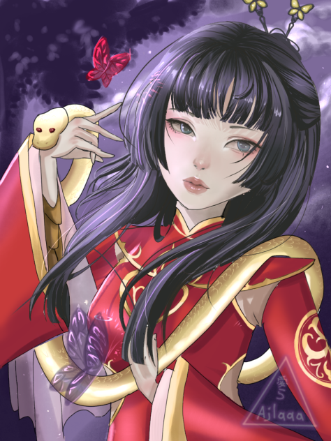 蛇の女 - ibisPaint