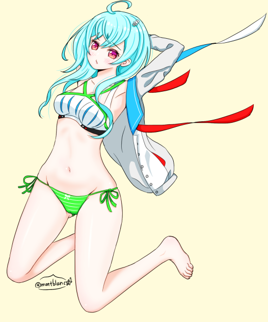 駅メモ 海部なる 水着