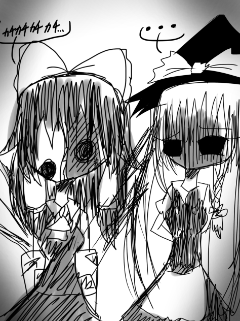 東方異形郷　マリッサ&霊夢（異形）