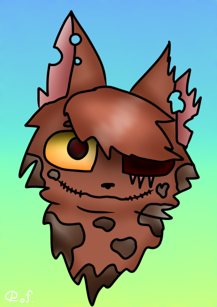 ✐︎Covered in dirt and wounds,,◕︎‸︎◕︎,,