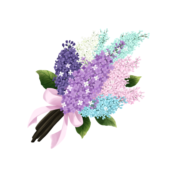 ライラックの花束