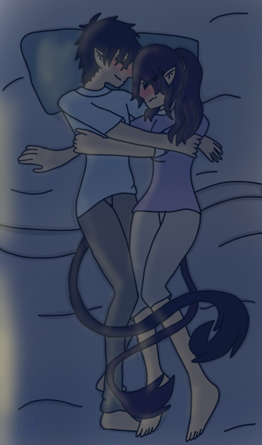 karin sleeping couple