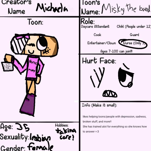 For dandy's world daycare X3