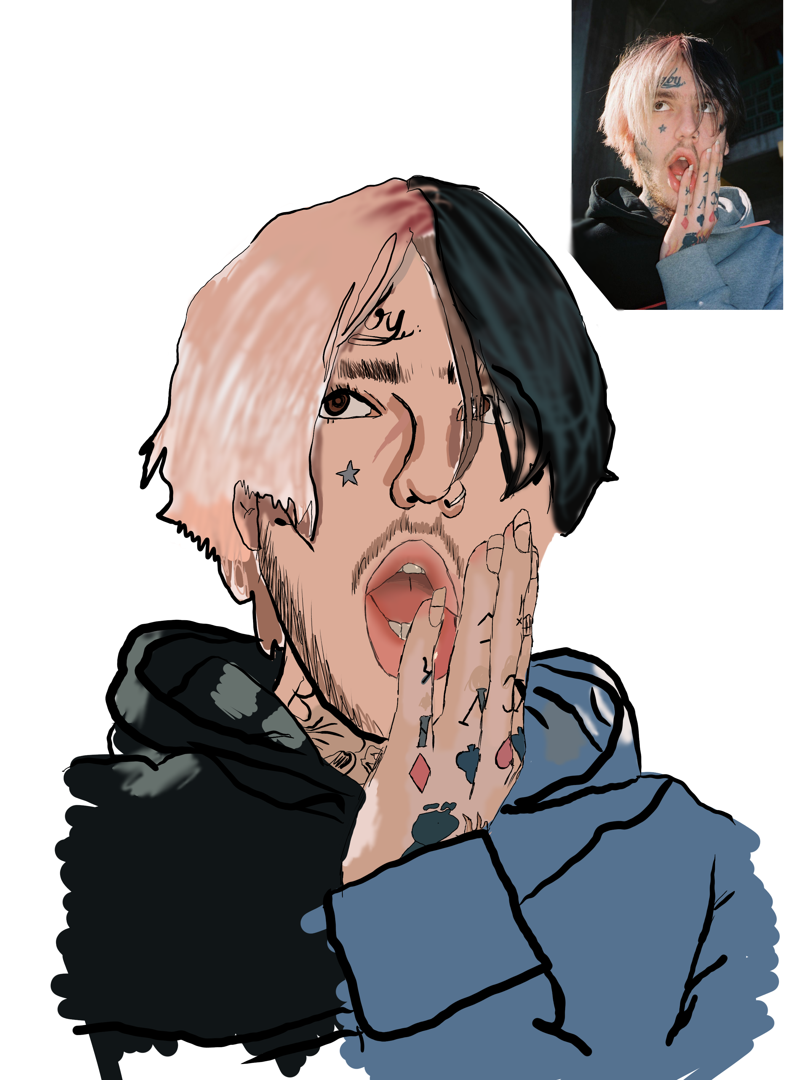 Lil Peep Ibispaint
