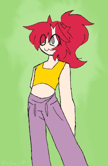 Redhead Mei - ibisPaint