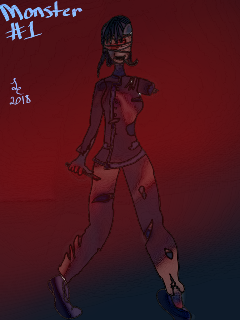 Concept Art of Monster 1 - ibisPaint