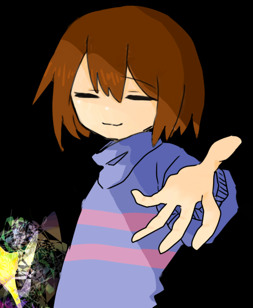 フリスク　塗り絵