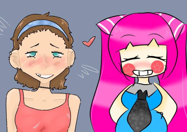 Whoa it's Lila and me hehe  -_-