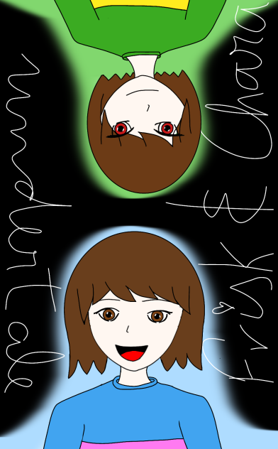 Undertale - Frisk and Chara - ibisPaint