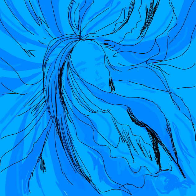 Woman in water