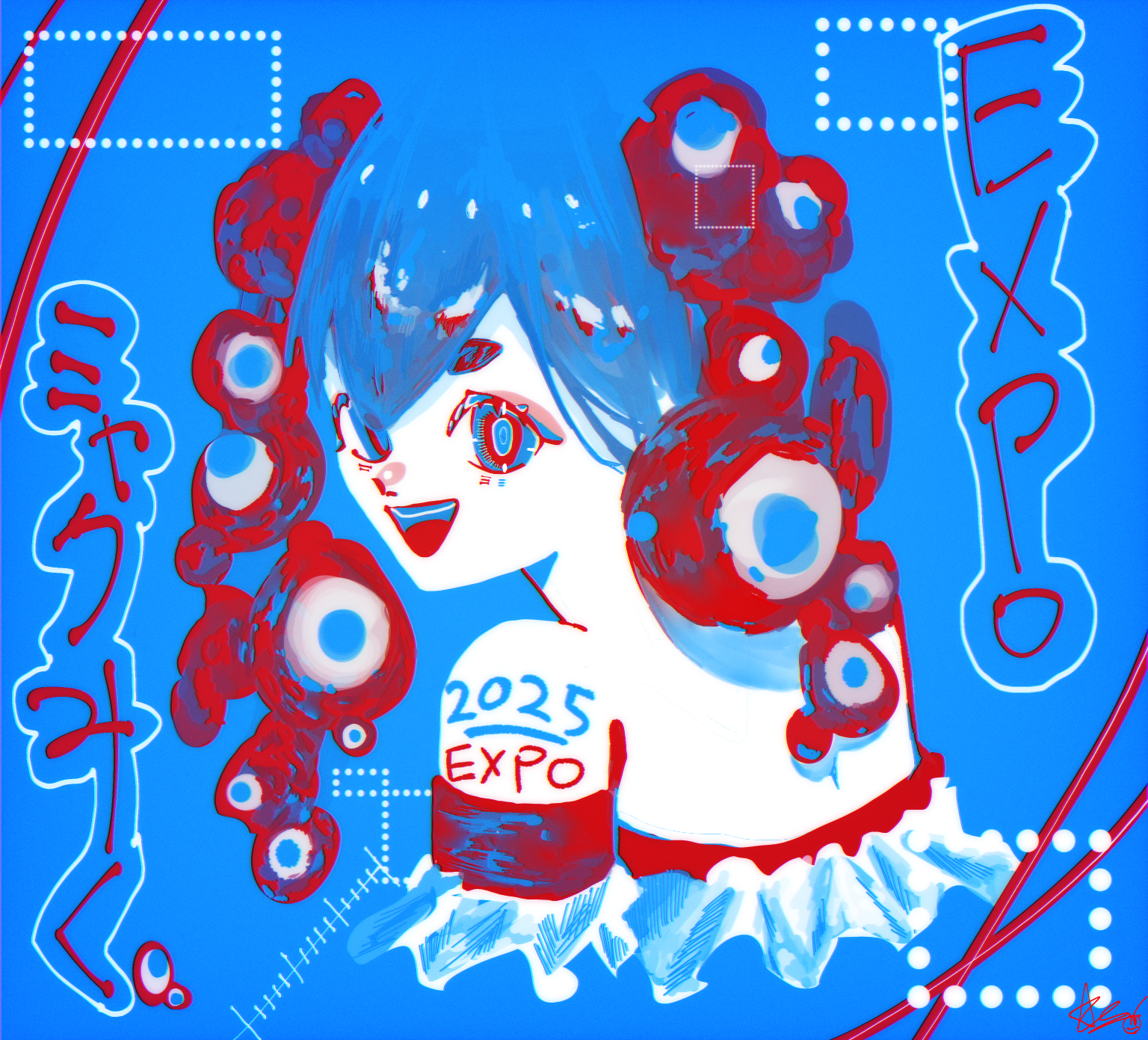 ミミズク　絵画　イラスト　ドローイング s-2023051008224087059.jpg