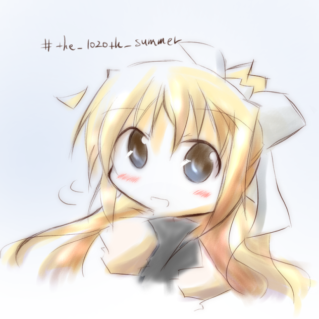 昔の絵柄で観鈴ちん
