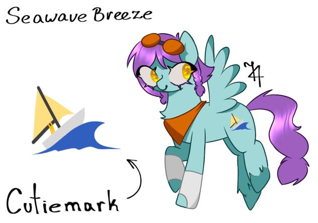 Seawave Breeze (Another mlp oc)