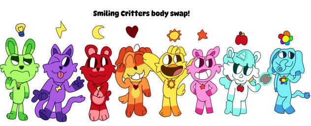 Smiling Critter body swap! (reupload)