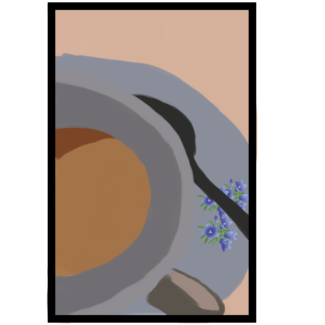 A cup of tea - ibisPaint