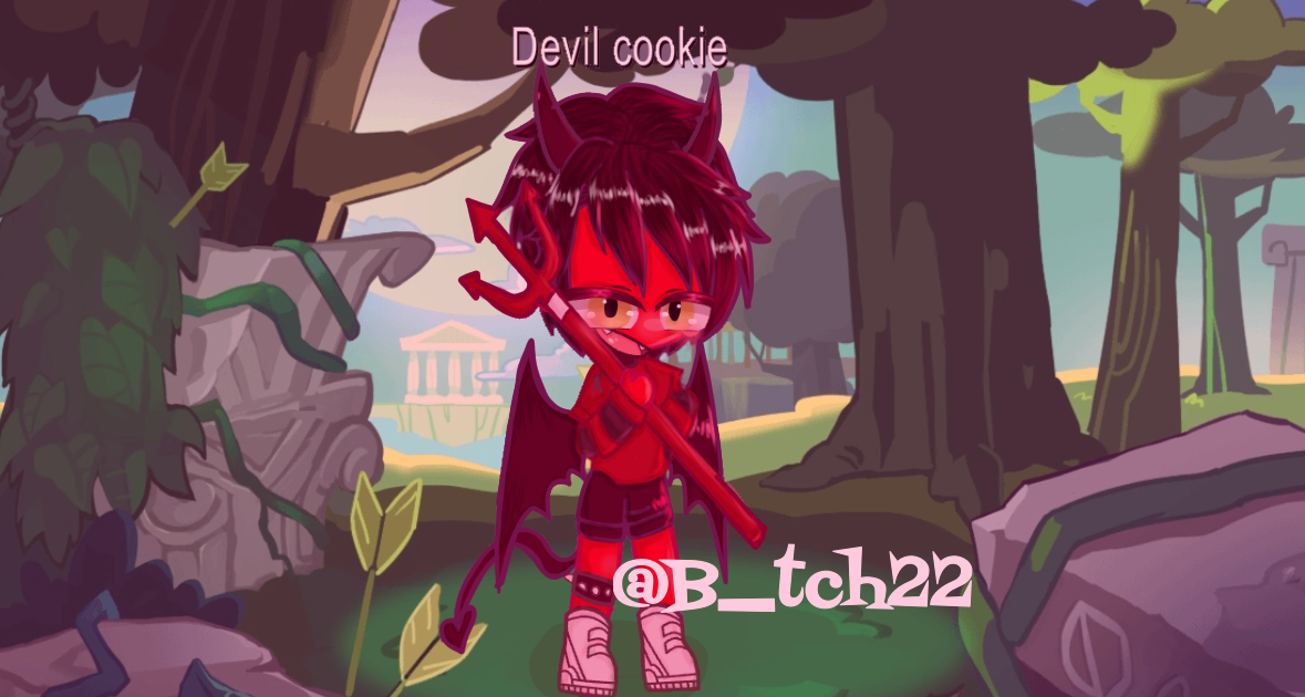 Devil cookie edit ibisPaint