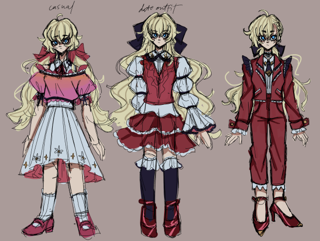 edel modern au outfits