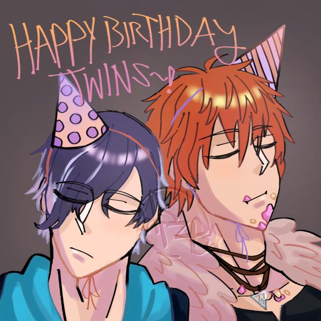 HAPPY BIRTHDAY OBEYME TWINS~! ♡