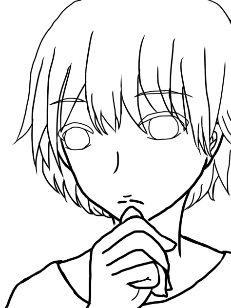 線画 修正（手あり）