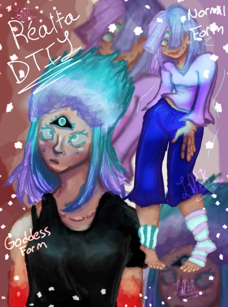 Realta DTIYS 4 Glitter!