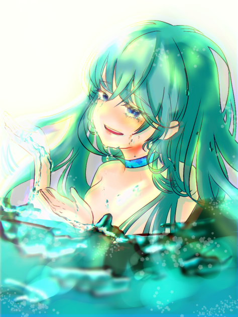 溶けていく