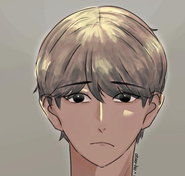 ムスッ...