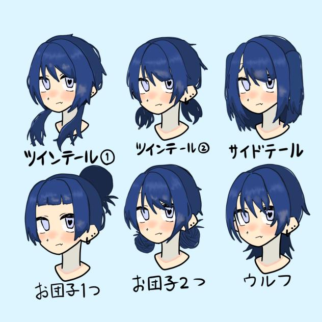 代理にいろんな髪型させてみた(2)