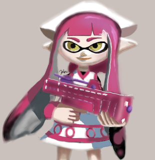 イカ娘 スプラトゥーン
