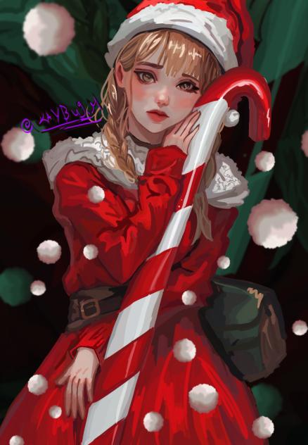 Christmas girl