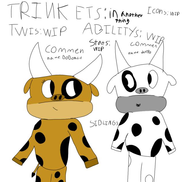my dandys world ocs (siblings)
