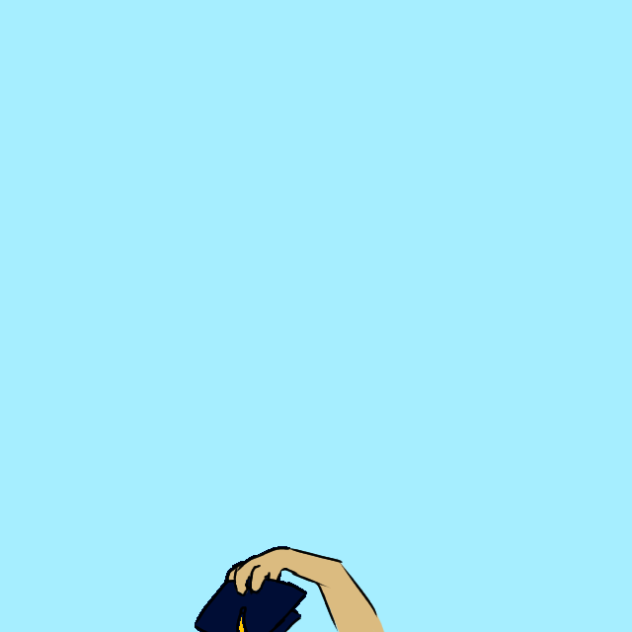 graduation animation