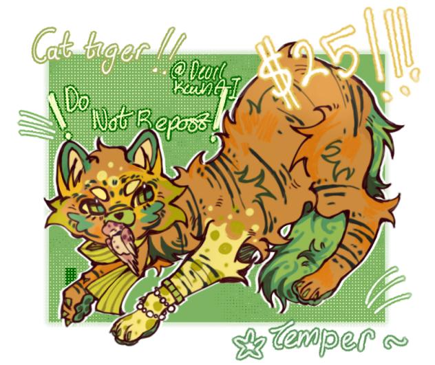 Cst tiger Adoptable‼️