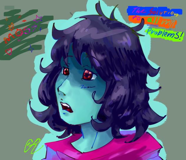 Kris -a hideous mix of random colors