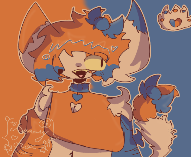 🧡💙