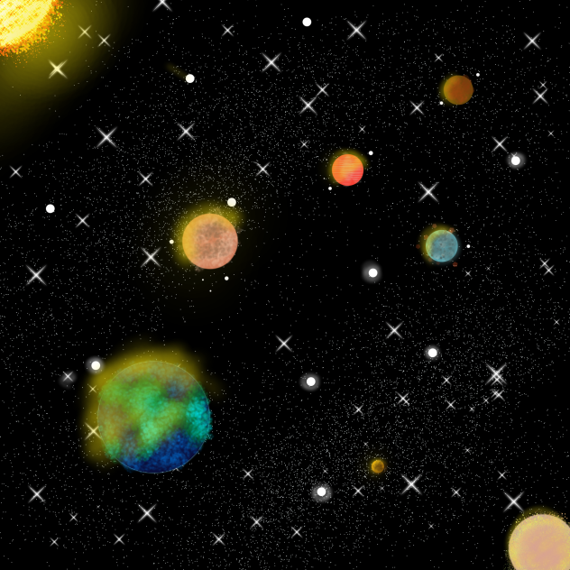 Our universe - ibisPaint