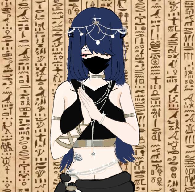 Egyptian trend(on my oc)✨
