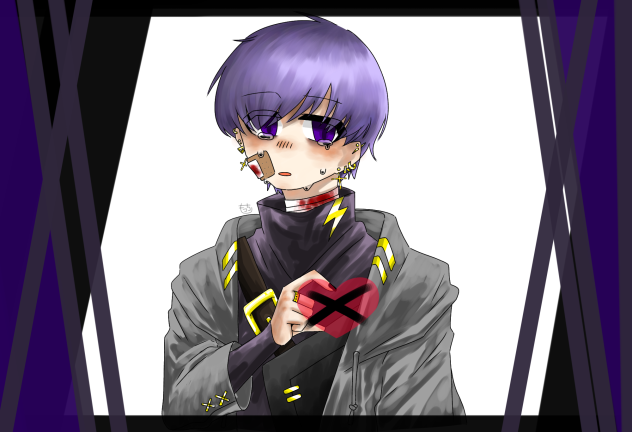 紫くん