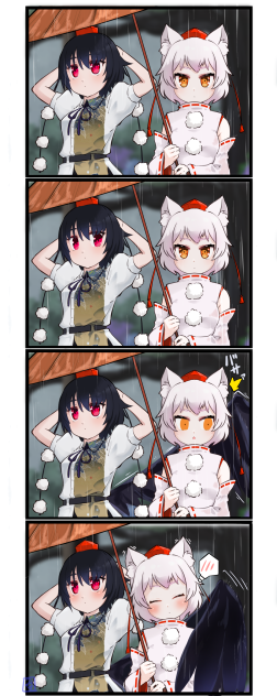 雨の日あやもみ