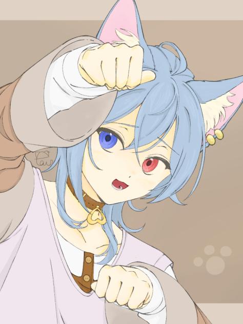 課長帝君様の線画塗らせて頂きました〜